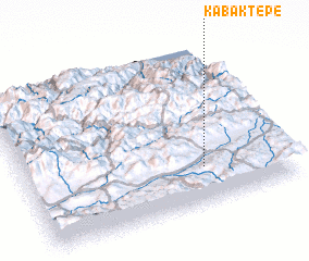 3d view of Kabaktepe