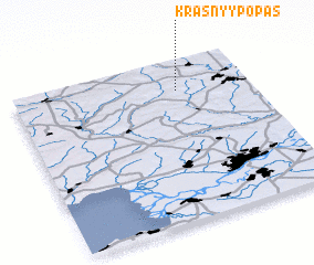 3d view of Krasnyy Popas