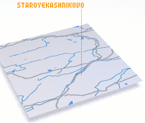 3d view of Staroye Kashnikovo