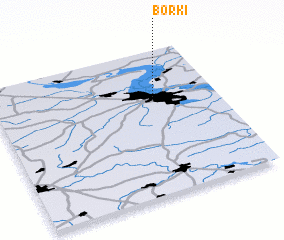 3d view of Borki