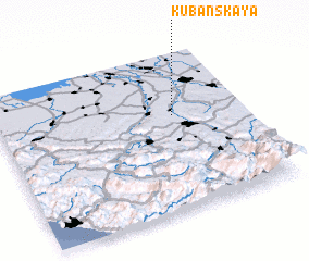 3d view of Kubanskaya