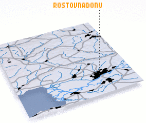 3d view of Rostov-na-Donu