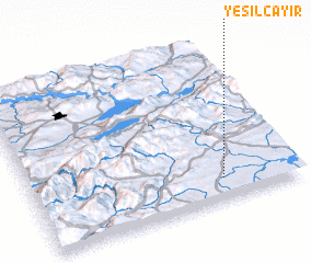 3d view of Yeşilçayır