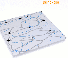 3d view of Shirokovo