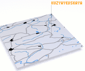 3d view of Kuzyayevskaya