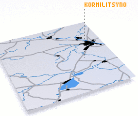 3d view of Kormilitsyno