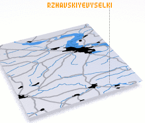 3d view of Rzhavskiye Vyselki