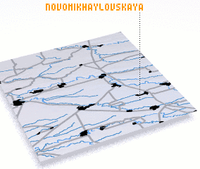 3d view of Novomikhaylovskaya