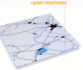3d view of Lazartsevo-Fomino