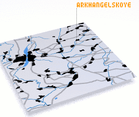 3d view of Arkhangel\