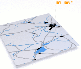 3d view of Velikoye