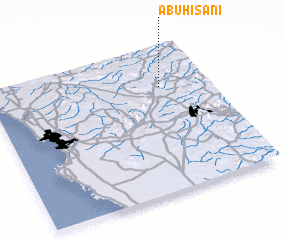 3d view of Abū Ḩişānī