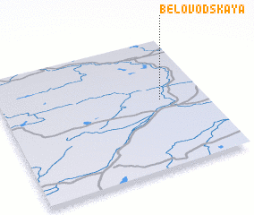 3d view of Belovodskaya