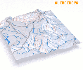 3d view of ‘Alem Gebeya