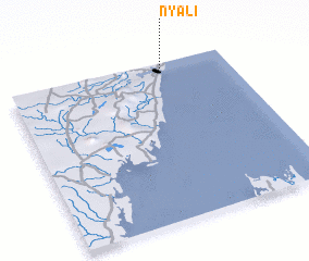 3d view of Nyali