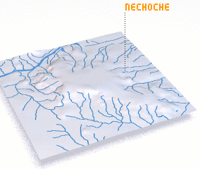 3d view of Nechochê