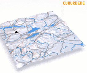 3d view of Çukurdere