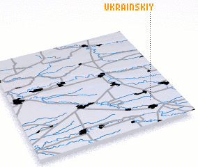 3d view of Ukrainskiy