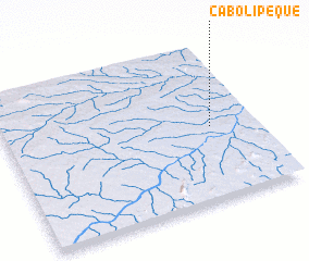 3d view of Cabo Lipeque