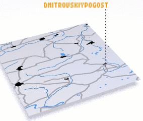 3d view of Dmitrovskiy Pogost