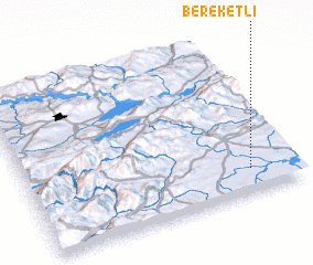 3d view of Bereketli