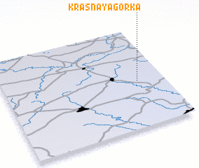 3d view of Krasnaya Gorka