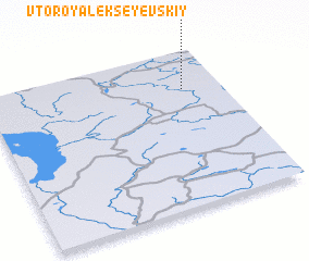 3d view of Vtoroy Alekseyevskiy