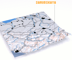 3d view of Samurskaya