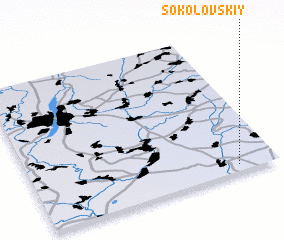 3d view of Sokolovskiy