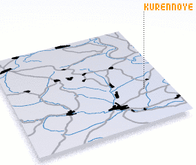 3d view of Kurennoye