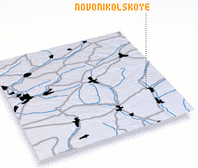 3d view of Novonikolʼskoye