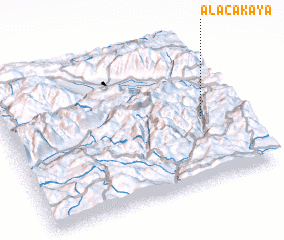 3d view of Alacakaya