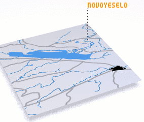 3d view of Novoye Selo