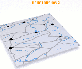 3d view of Beketovskaya