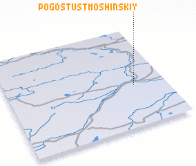 3d view of Pogost Ust\