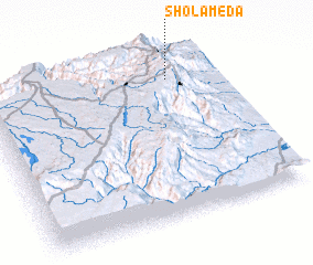 3d view of Shola Mēda