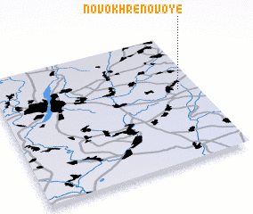 3d view of Novokhrenovoye