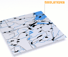 3d view of Nikolayevka