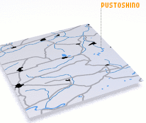 3d view of Pustoshino