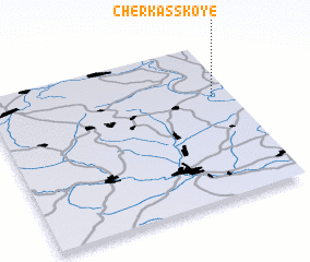 3d view of Cherkasskoye