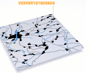 3d view of Verkhnyaya Khava