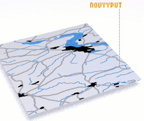 3d view of Novyy Put\