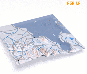 3d view of Asaʼila