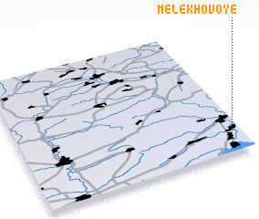 3d view of Melekhovoye