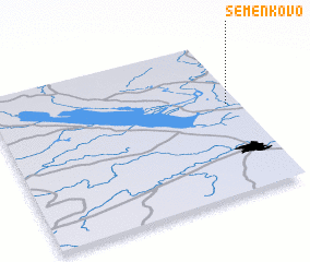 3d view of Semënkovo