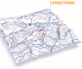 3d view of Cennetpınar