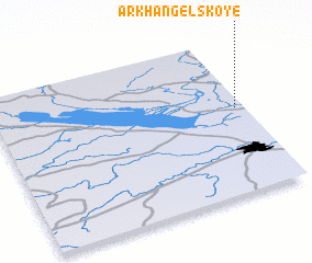 3d view of Arkhangel\