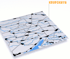 3d view of Krupskaya