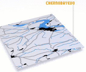 3d view of Chernobayevo