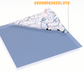 3d view of Verkhne-Veseloye